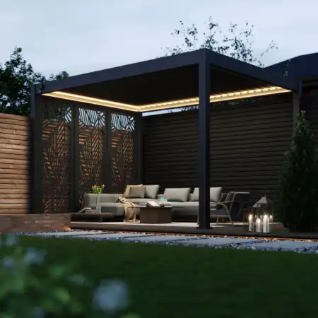 Hygge™ Aluminium Pergola With Lighting System