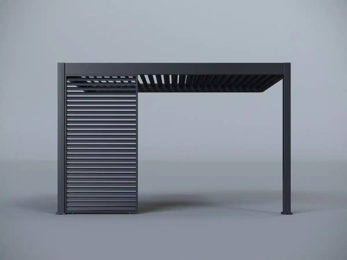 Hygge™ Aluminium Wall mounted Pergola With Lighting System