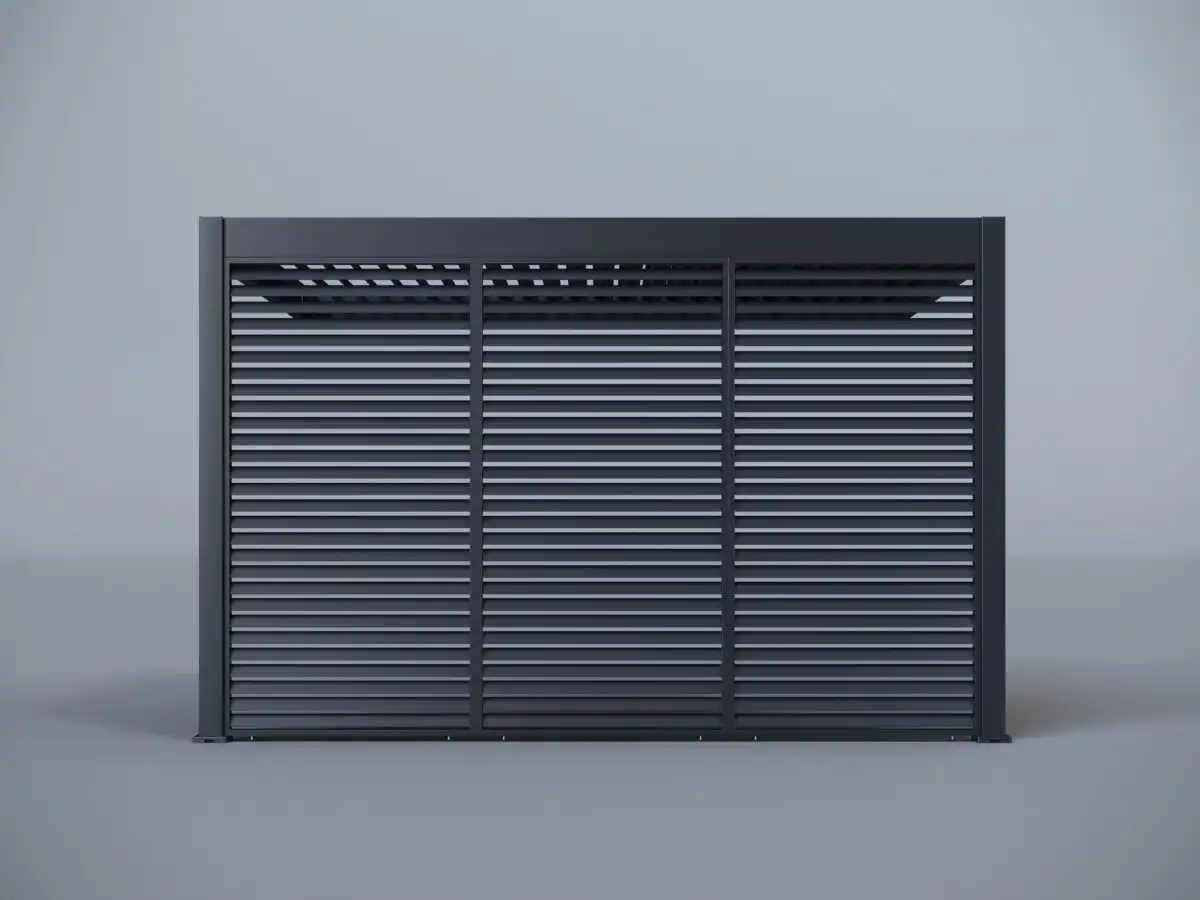 Hygge™ Aluminium Wall mounted Pergola With Lighting System