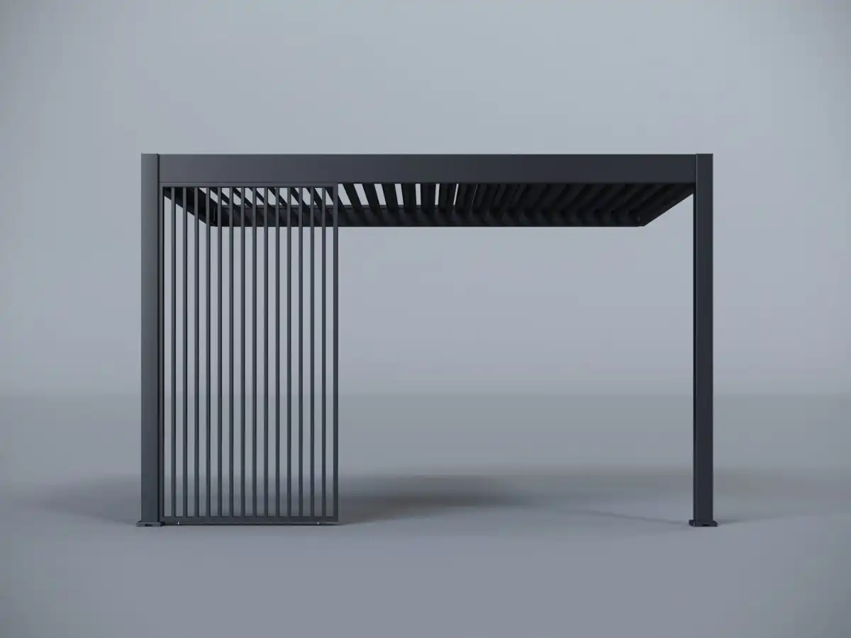 Hygge™ Aluminium Wall mounted Pergola With Lighting System