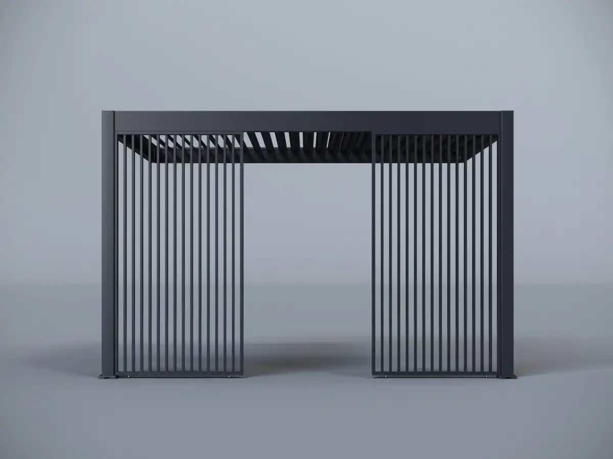 Hygge™ Aluminium Wall mounted Pergola With Lighting System